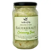 Organic Herbs of Life Sauerkraut Cabbage and Caraway – Fresh, healthy organic delivery | Doorstep Organics.
