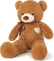 YunNasi Giant Teddy Bear Stuffed Animals 31.5 Inch Big Soft Plush Toy Ideal for Kids Girls Girlfriend