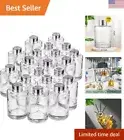 Set of 20 Reed Diffuser Bottles Empty Glass Diffuser Jars with Caps, 4 Inch H...