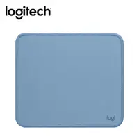 在飛比找PChome24h購物優惠-【Logitech 羅技】Mouse pad 滑鼠墊 典雅藍