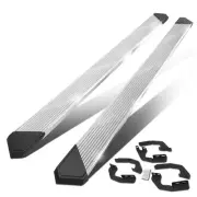 Fit 05-22 Tacoma Double Cab 6.25" Stainless Steel Pleated Top Running Boards