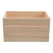 Wooden Storage Box Organizer Boxes for Small Basket Mini Baskets Bins