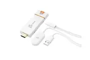 J5create JVAW76PRO ScreenCast 4K Wireless Display Adapter - Cast Laptop to TV. Supports Miracast, AirPlay, Chromecast, Windows, macOS, iOS, Android