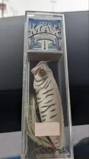 Megabass Pop Max SP-C 3.07" White Tiger Limited Edition Fishing Lure