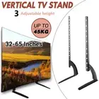 Top TV Stand Legs Bracket Mount Base Universal Table for 32~65'' LED LCD TVs