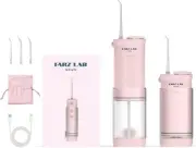 Farz Lab Water Dental Flosser Picks for Teeth Cleaning, Gum, Braces, Pink