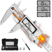 Digital Caliper Measuring Tool, 6 Inches Electronic Digital Vernier Caliper, ...