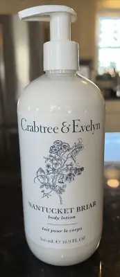 Crabtree & Evelyn NANTUCKET BRIAR BODY LOTION 16.9oz RARE DISCONTINUED