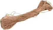 Mipcase Jute Twine Rope for DIY Crafts Natural Decorative Binding Rope for Weddings Parties Home Decor and Packaging