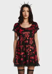 [The Grave Girls] Coveted Haunting Babydoll Dress