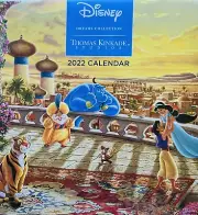 SEALED! Disney Dreams Collection Thomas Kinkade 2022 Collectible Wall Calendar