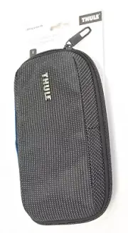 Thule Crossover 2 Travel Organizer Black Blue RFID Zipper Pouch Electronics