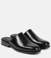 [Lemaire] Lemaire Leather mules AU 6 black