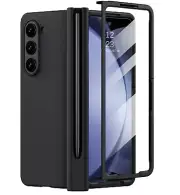 For Samsung Galaxy Z Fold 5 5G Shockproof Case Full Cover Screen Protector Black