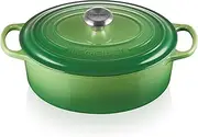 [Le Creuset] Signature Enameled Cast Iron Oval Casserole 29cm Bamboo