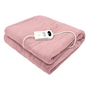 Bambury Heated Throw 120 x 160cm - Blush