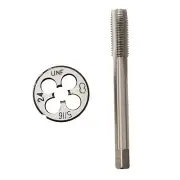 Tap Die Set 5/16" -24UNF Right Hand Thread Round Durable High Quality