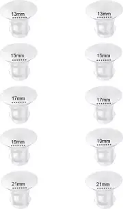Flange Insert 13 15 17 19 21mm 10PC Compatible with Momcozy S12 Pro S9 Pro S12 S