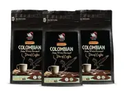 ground coffee - ORGANIC COLOMBIAN GROUND DECAF COFFEE - ground decaf coffee 3Pac