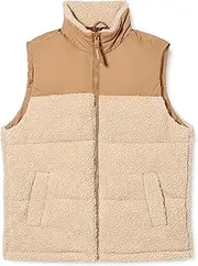 [JACK & JONES] Men's Jorchili Teddy Bodywarmer Jacket