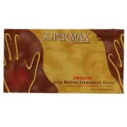House Brand Dentistry SM98227 Non-Sterile Latex Examination Gloves Medium 100/Pk