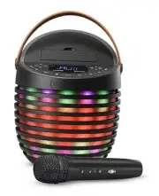 Karaoke system for Adults & Kids with Wireless Microphone, SingCast One -