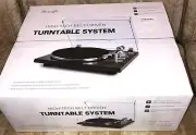 Retrolife, High-tech Belt-driven Turntable System Bark Brown 2 Speed HQ-KZ006