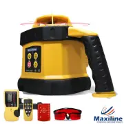 Automatic Self leveling Red Beam Rotary Rotating Laser Level GSW102 w Case Video