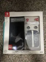 Nintendo Switch Starter Kit With Travel Case, Screen Protector New/Damaged Box