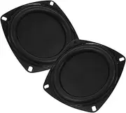 Alipis 2PCS 4 Loudspeaker Diaphragm Durable Speaker Membrane for Enhanced Bass Repair Parts for Loudspeaker Replacement