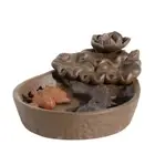 Fish Lotus Backflow Incense for Chinese Censer Holder Zen Buddhist