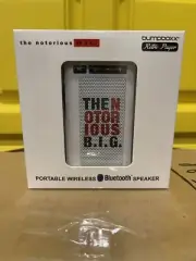 NEW The Notoriuous BIG Bumpboxx Portable Wireless Bluetooth Speaker RETRO PAGER
