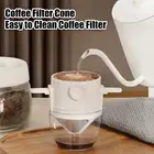 Reusable Coffee Filter Double Mesh Portable Stainless Steel Filters for Home