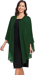 TONGFANTFL Shawls Wraps for Evening Wedding Party Chiffon Scarf Soft Bridal Wraps Wedding Guest Shawl Coverage