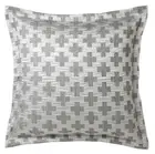 LOGAN & MASON AUSTRALIA PLATINUM COLLECTION FORD SLATE EUROPEAN CUSHION COVER