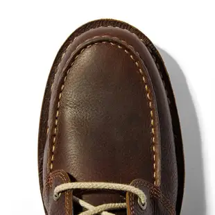 Timberland 男鞋 深咖啡色 全粒面皮革 中筒 查卡靴 A1JTW 橡膠 牛皮 舒適 雅痞 工裝 穿搭 街頭