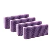 Pumice Stone For Feet Ultimate 2-in-1 Scrubber And Exfoliating Rock - 4 Pieces