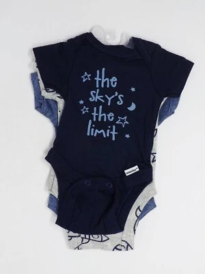 Gerber 3 Pc Short Sleeve Infant One Pieces - Preemie