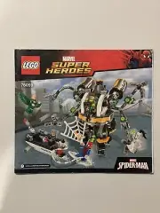 Lego Marvel 76059 Spiderman Doc Ock's Tentacle Trap INSTRUCTIONS ONLY