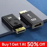 DP DisplayPort to HDMI Adapter Male Female Converter 4K Connector Display Port