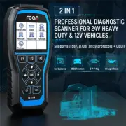 Heavy Duty Truck Diagnostic Scan Tool All System OBD2 Scanner DPF Oil Reset