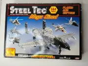 1994 Remco STEEL TEC - Planes and Copters 564 Parts Mega Sized Set - New