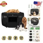 Large Portable Pet Play Pen & Kennel Tent for Dogs, Cats, & Small Animals