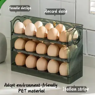 Egg Storage Box Refrigerator Side Door Container 30 Eggs Hol