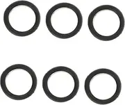 6pcs Supple Silicone Finger Rings Practical Scissors Accessories Shear Cover