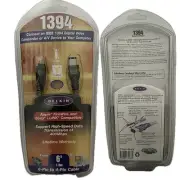 Belkin 1394 IEEE Firewire 6 Pin To 6 Pin Cable Model F3N400-14-ICE 14.7'