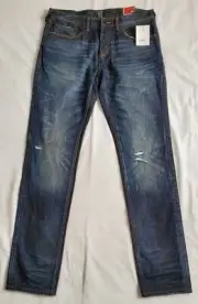 NWT PRPS X MILES DAVIS SPECIAL EDITION LE SABRE FIT DENIM MEN'S JEANS SZ 32X34