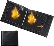 MeYuxg Premium Magic Fire Wallet - Inconceivable Stage Street Show Prop for Magicians (Style B)