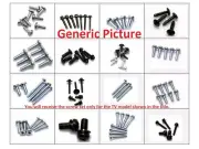 New Vizio E370-A0 Complete Screw Set for Base Stand Pedestal and Neck