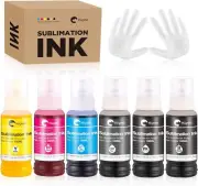 Hiipoo 600ML Sublimation Ink for Ecotank ET-8500 ET-8550 Wide-Format Supertank P